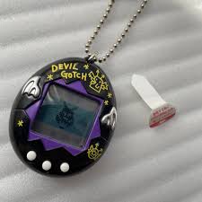 Deviltchi Devilgotchi Devil Tamagotchi Black Virtual Pet Game 1998 Bandai  Unused | eBay