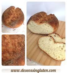 Deseos Sin Gluten Hogaza De Pan De Patata Sin Gluten Pan De Patata Hogaza De Pan Comidas Sin Gluten
