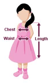 To find your correct size, use a tape measure and take these measurements. Flower Girl Dress Measuring Guidelines