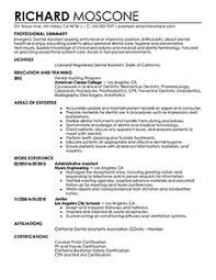 Dental assistant resume example ✓ complete guide ✓ create a perfect resume in 5 minutes using our resume examples & templates. Professional Dental Assistant Resume Examples Dentistry Livecareer