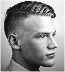 Classic 0 Fade Up On The Back And Sides With A Nice Slim Sleek Parting Not Sure About The Top Lo Rockabilly Hair Mens Hairstyles Short Comb Over Fade Haircut