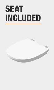 Glacier Bay 1 Piece 1 1 Gpf 1 6 Gpf High Efficiency Dual Flush Elongated All In One Toilet In White N2420 The Home Depot Glacier Bay Flush Water Sense