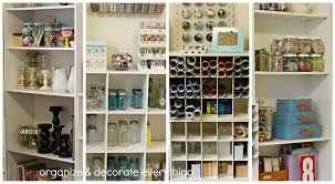 Get organizing ideas for your craft supplies as well as inspiration to make your own gorgeous creative space! Craft Room Tour Organize And Decorate Everything