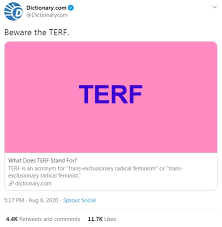 Online Dictionaries Sacrifice Objectivity To Cater To Transgender Ideological Activism Women Are Human
