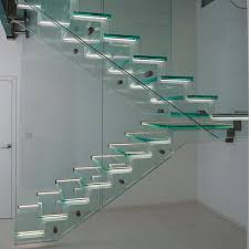 Whether in a commercial or industrial building, or a modern home interior. Half Turn Staircase Londra 1 Floating All Glass Design Stair Siller Stairs Contemporary Glass Frame Glass Steps