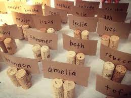 In today's video i will show an easy how to video on making card. Diy Wedding Place Card Holder Using Cork Whyallthefuss