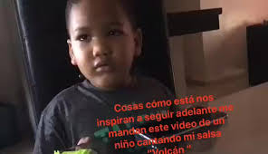 El Nino Cantando Salsa