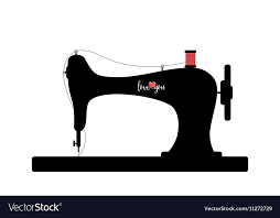 We have the world's finest embroidery digitizers based in usa with complete knowledge of ways to convert artwork into vector art and methods to digitize logo for embroidery machines. Silhouette Sewing Machine Vector Png Novocom Top