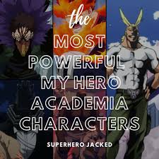 The Most Powerful My Hero Academia Characters of All Time