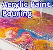 A Fun New Acrylic Paint Pour With A Resin Clear Coat - No Paint Mixing  Required!