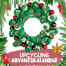 Upcycling Adventskalender Aus Klorollen Basteln Anleitung Tutorial Video Video Basteln Weihnachten Adventskalender Adventskalender Selber Basteln Adventkalender Basteln
