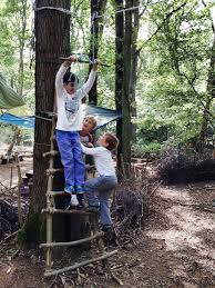 Zip Drahte Und Leitern Drahte Leitern Naturalplaygroundideastoddlers Und Zip Spielplatz Ideen Naturspielplatz Naturkindergarten