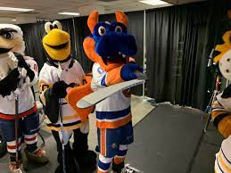 New york islanders mascot sparky. X New York Islanders On Twitter Sparky S Getting Ready To Put On A Show In The Nhlallstar Mascot Game