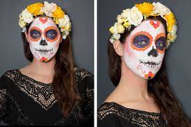How to do sugar skull makeup (day of the dead) by mary smith. Sugar Skull Makeup How To How To Paint A Sugar Skull Face