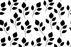 Download Seamless Patterns Leaves Silhouette Graphic By Shishkovaiv Creative Fabrica PSD Mockup Templates