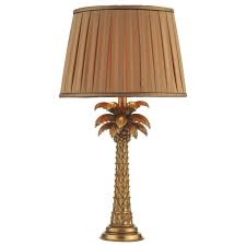 Dar Pal4235 X2f X Palm Gold Resin Palm Tree Table Lamp Base Only The Dar Lighting Pal4235 X2f X Is Part Of The Table Lamp Gold Table Lamp Table Lamp Base