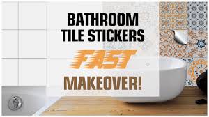 bathroom tile stickers waterproof