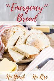 Emergency Bread Just A Few Ingredients Yeast Free Breads Easiest Bread Recipe No Yeast Homemade Recipes