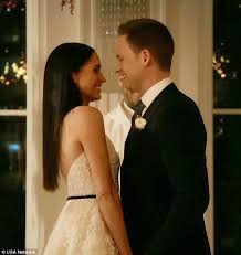 We did not find results for: Meghan Markle Weds In Her Last Suits Episode Ahead Of Royal Wedding Suits Rachel Meghan Markle Suits Suits Mike And Rachel