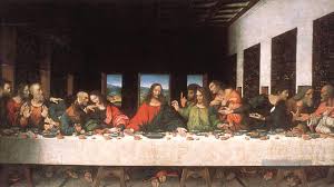 Am gründonnerstag feiern christen in aller welt das letzte abendmahl von jesus christus. Letzte Abendmahl Kopie Leonardo Da Vinci Gemalde Mit Ol Zu Verkaufen