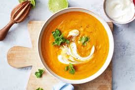Carrot And Parsnip Mulligatawny Soup Recipe Mulligatawny Parsnips Healthy Vegetarian Dinner