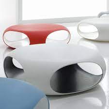 Butler crystal clear acrylic cocktail table 3398140. Pebble By Bonaldi An Ultra Modern Coffee Table With Curved Lines Finished In Vibrant Colors Coffee Table Cocktail Tables Living Room Living Room Table