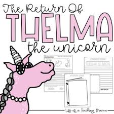 These beautiful creatures set the mind on fantasy and dreaming. Thelma The Unicorn Craft Worksheets Teaching Resources Tpt