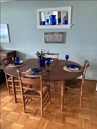 Trade program available · top customer service Vintage Walter Of Wabash Dining Set With Table And 4 Ladder Back Chairs Classifieds For Jobs Rentals Cars Furniture And Free Stuff