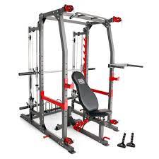 Marcy Pro Smith Machine Weight Bench Home Gym Total Body Workout Training System Home Gym Equipment Weight Benches At Home Gym