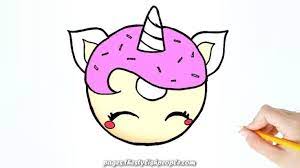 Fotobehang eenhoorn teken makkelijke installatie 365 dagen retourneren bekijk andere patronen. Fantastic How To Draw A Unicorn Donut Kawaii Learn Signs Youtube Kawaii Tekeningen Leer Tekenen Eenhoorn Tekenen