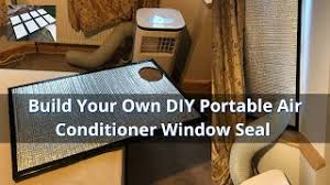 Venting a portable air conditioner through a sliding door is quite similar to venting an air conditioner through a window but only this time it seems much more smatter. How To Make Your Own Insulated Portable Air Conditioner Window Vent Seal Techlifediy