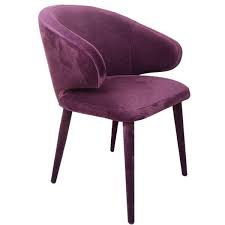Lyell Upholstered Dining Chair Purple Dining Chairs Fabric Dining Chairs Dining Chairs