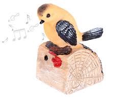 … und für den 1. Bewegungsmelder Pfeifender Vogel Durchgangsmelder Zwitschern Der Garten Deko Ebay