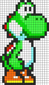 Yoshi Baby Mario Knit Chart Google Zoeken Pixel Art Elephant Pixel Art Animaux Mignon Coloriage Pixel
