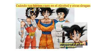 La saga de hades (versión de dvd) cube de. Memes Seiya Goku Y Oliver Atom Drogadictos Gatocosmos El Blog Del Amarganeitor