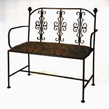 Wrought Iron Furniture Love Seat Wrought Iron Bench Wrought Iron Furniture