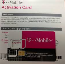 Aug 23, 2017 · once done, insert your newly created nano sim card to the nano sim card slot and check it. Amazon Com New Tmobile Prepaid Activation Kit T Mobile 4g Lte Nano Sim 3 In 1 Sim Card