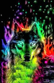 We hope you enjoy our growing collection of hd images to use as a background or home screen for your. Cool Rainbow Wolf Wallpapers Wolf Wallpapers Pro