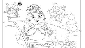 Download this adorable dog printable to delight your child. Princess Presto Sledding Kids Coloring Pages Pbs Kids For Parents
