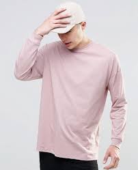 Oversized Long Sleeve T Shirt In Pink Here we have got some stunning styles for you to use that big tee as a fashionista. oversized long sleeve t shirt in pink