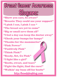 Here are the best slogans for breast cancer: Breast Cancer Awareness Slogans Bow Making Tutorials How To Make Hair Bows Bowdabra Blog