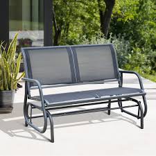 We did not find results for: Outsunny Outdoor Black Steel Sling Fabric Double Glider Rocking Bench On Sale Overstock 18013217