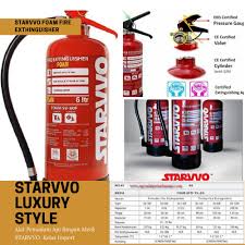Jenis jenis alat pemadam api ringan. Info Produk Alat Pemadam Api Ringan Apar Starvvo Bersertifikat Pu Alat Pemadam Api