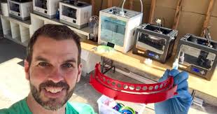 Teacher sparks a 'garage industry' that prints 3D visors for healthcare  shields