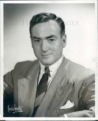 1947 News Commentator James Hurlbut Press Photo