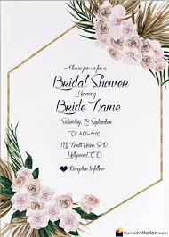 Create Invitation Card For Bridal Shower Online Free Create Invitation Card Engagement Invitations Bridal Shower Invitation Cards