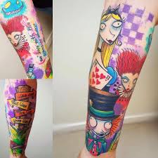 In 1865 an english author, charles lutwidge dodgson, produced a book called alice's adventures in wonderland under the pseudonym of lewis carroll. 105 Fairy Alice In Wonderland Tattoo Designs Ideas 2019