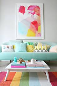 Minted Oversized Statement Art Prints For Your Home Colourful Living Room Decor Turquoise Room