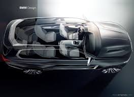 The X7 Iperformance Concept Aims To Fill The Spot Above Bmw S Existing Sav Range By Offering A New Take On Luxury In A S Bmw X7 Bmw Concept Car Interior Sketch