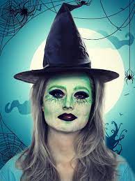 Hexe Schminken Step By Step Anleitung Hexe Schminken Schminken Halloween Hexe Schminken Kind